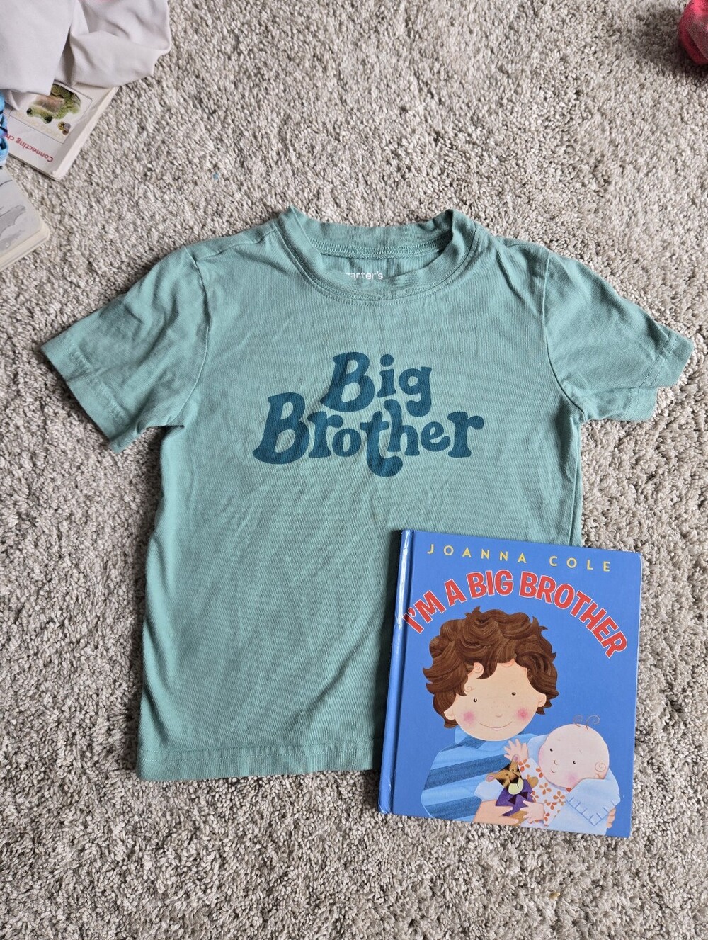 Big Brother Short Sleeve T-shirt With Big Brother Book